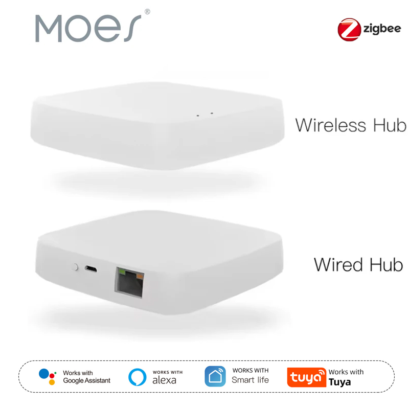 Matter Hub Thread - Moes Tuya ZigBee 3.0 Inteligentny Hub
