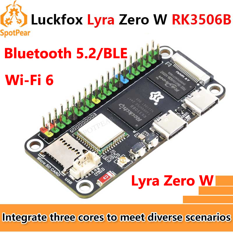 Pi Zero W Board - Płytka Linux Luckfox Lyra Zero W
