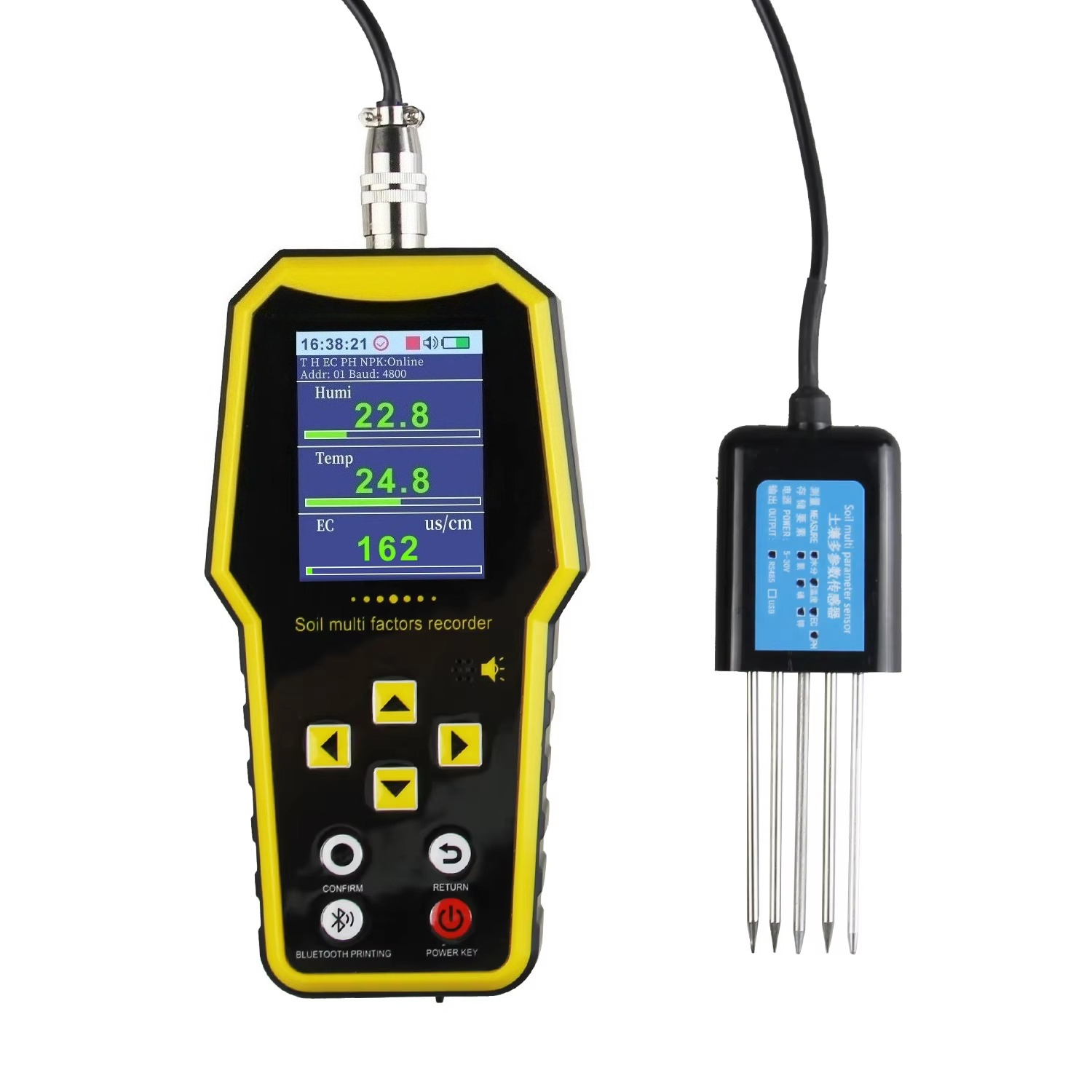 7 w 1 Przenośny Tester Nawilże – Temperature Humidity Sensor recenzja i cena