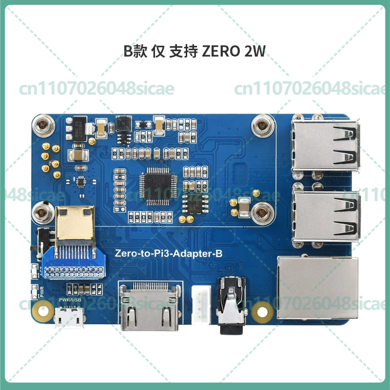Płytka rozszerzająca z interfe – Pi Zero W Board recenzja i cena
