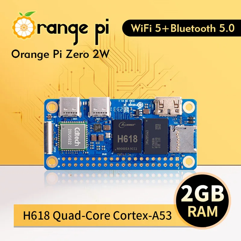 Orange Pi Zero 2 W 2 GB RAM DD – Pi Zero W Board recenzja i cena