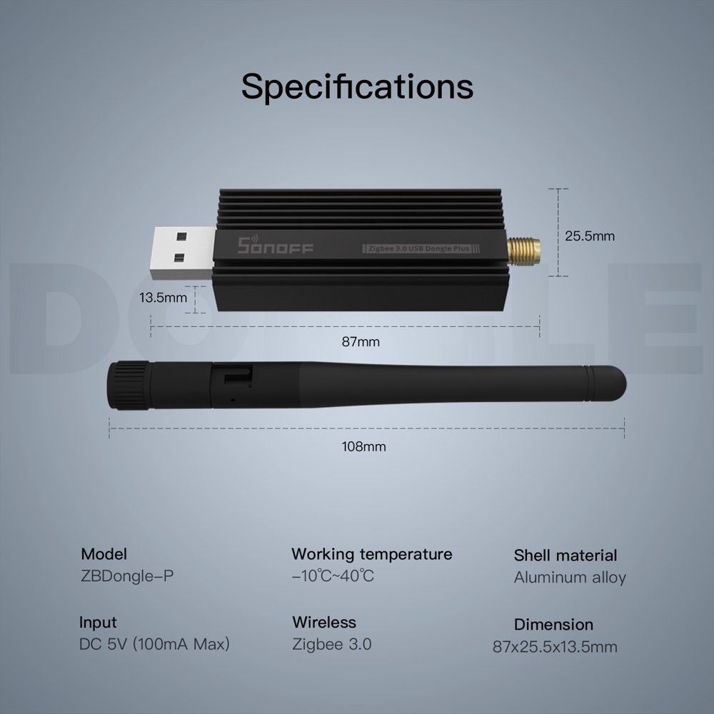 Bramka Zigbee SONOFF 3.0 ZBDon – Zigbee Coordinator Stick recenzja i cena