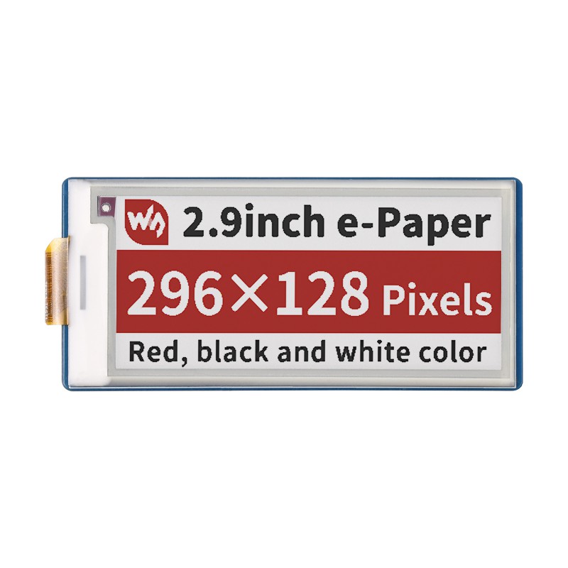 Waveshare Pico-ePaper-2.9-B, 2 – Display Epaper 2.9 recenzja i cena